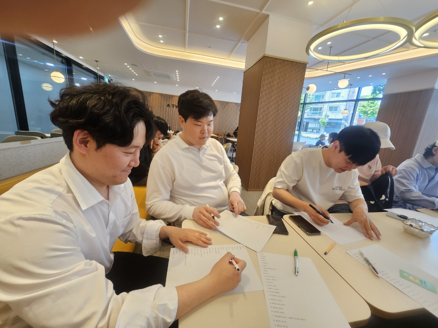 청년부 꽃놀이